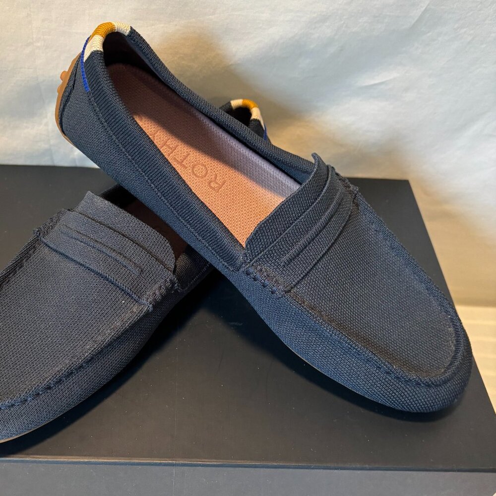 Rothys, Navy Blue Daily Driver Loafer, womens size 11.5